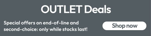 Outlet deals: while stocks last