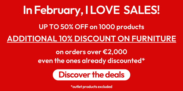 In February, I LOVE SALES!